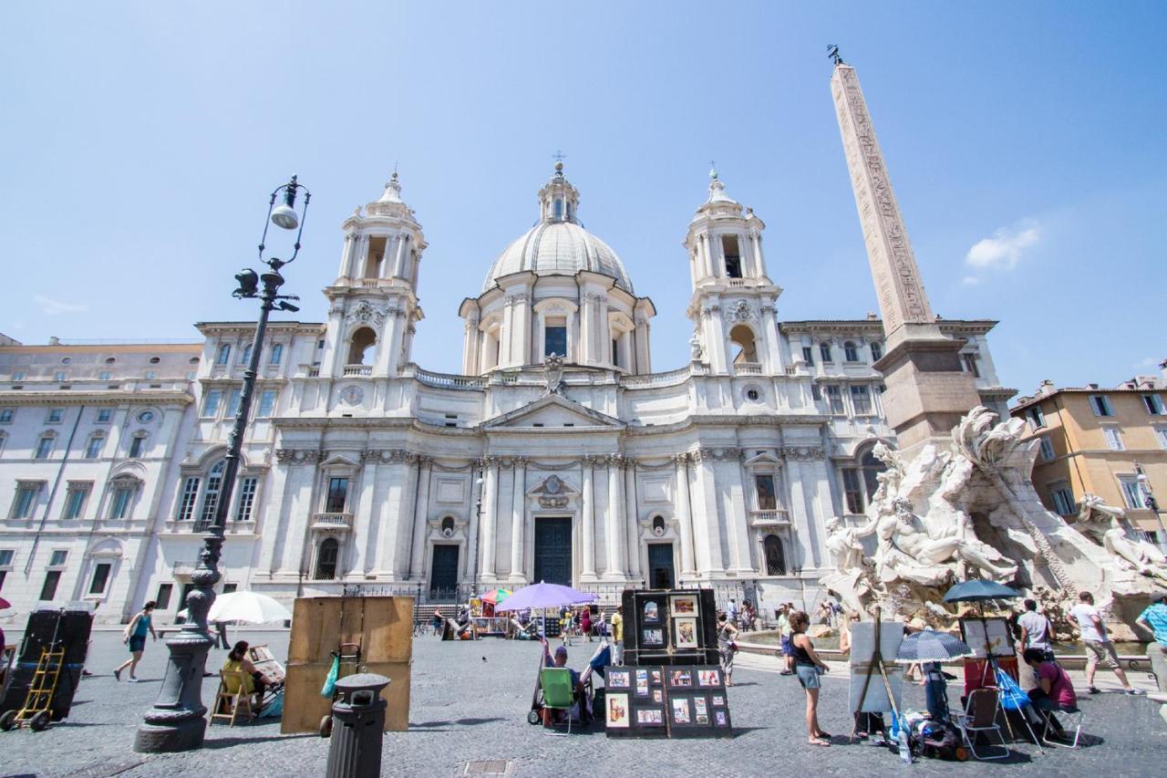 Sunny Apartment Navona Square Rome Luaran gambar